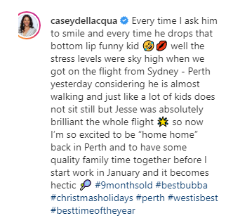 Her message to Her Baby